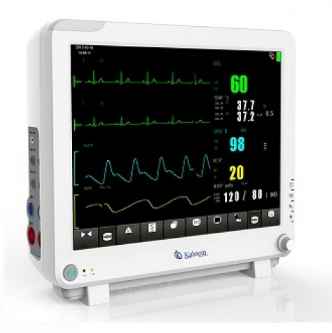 How does a vital signs monitor work?