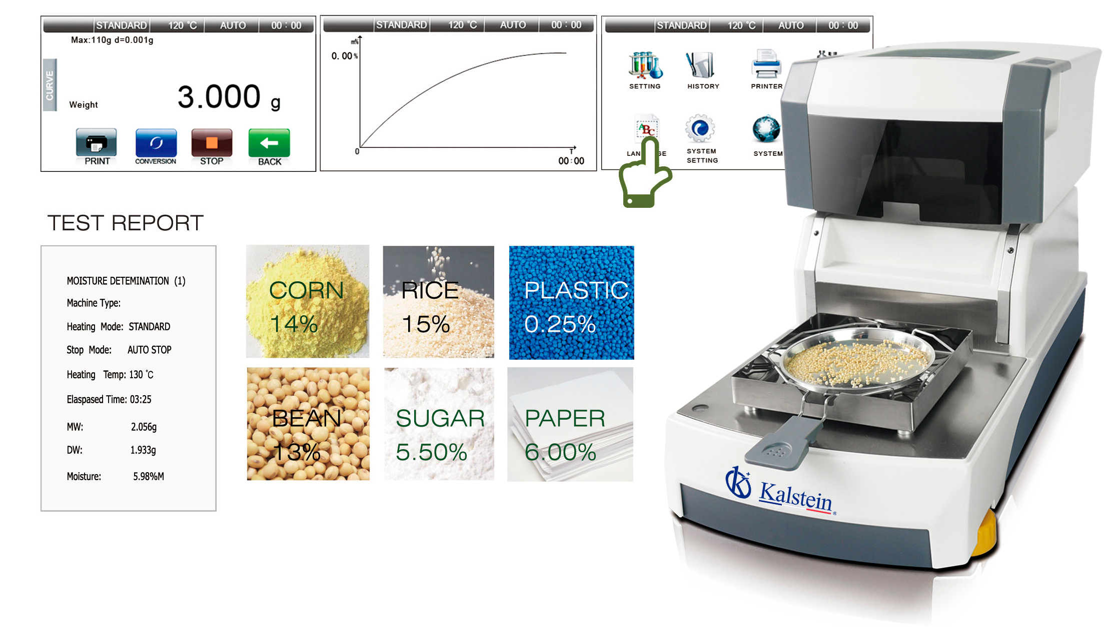 Halogen Moisture Analyzer YR05558 // YR05561 – 1