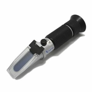 Use of the refractometer