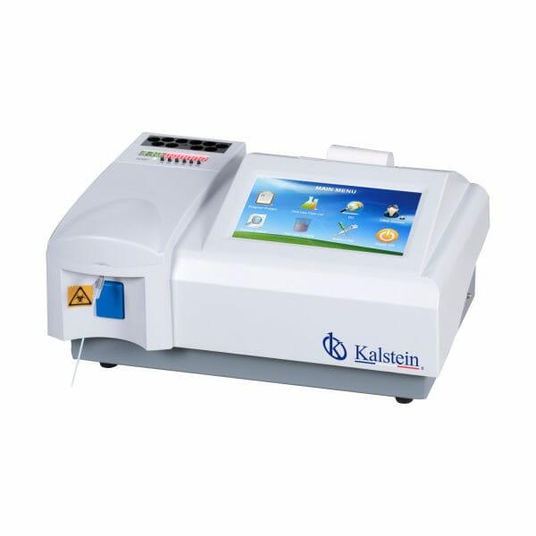 What are the advantages of automated blood chemistry analysers for the laboratory?