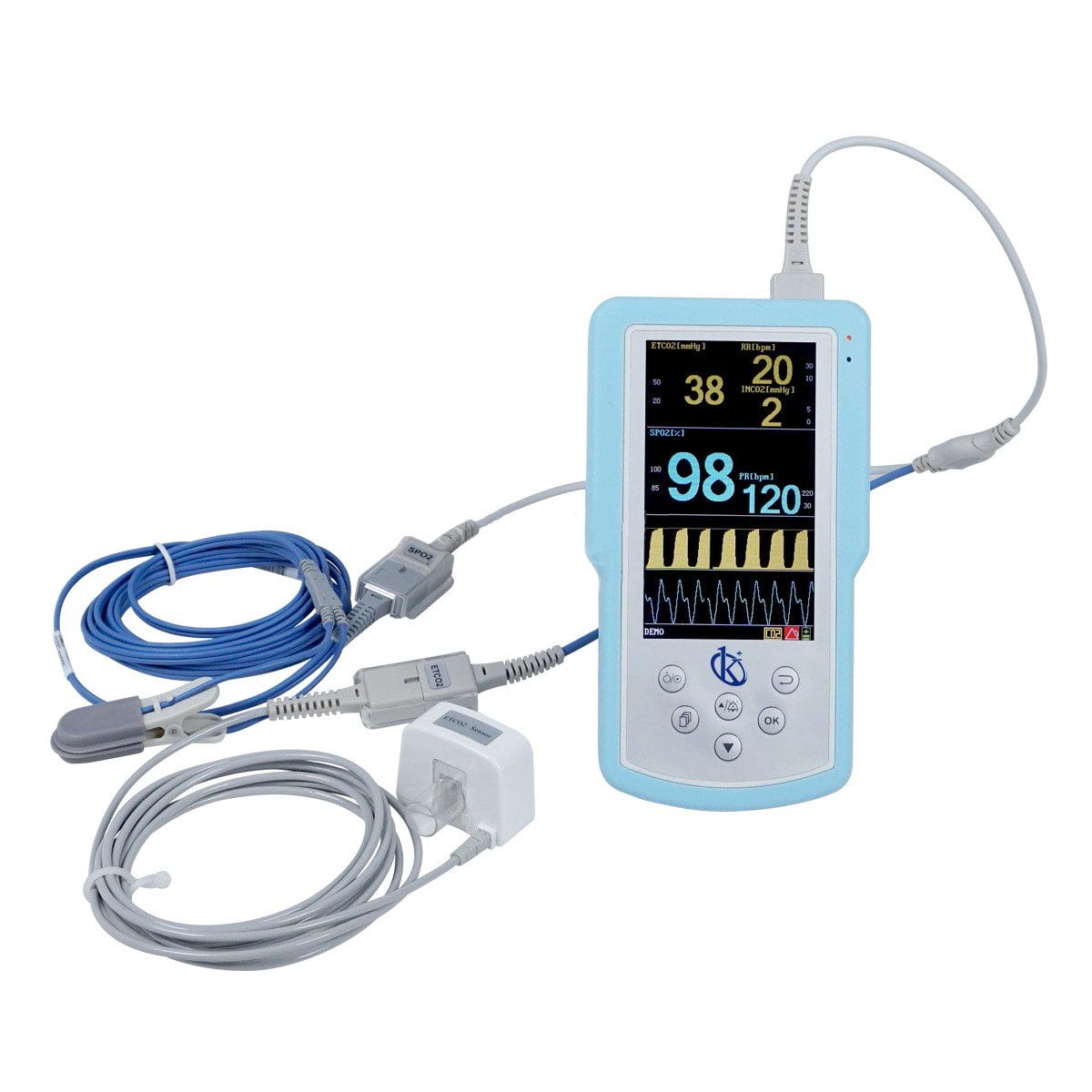 Handheld Veterinary Capnograph & SpO2 Monitor YR06108 - YR06109 – 1