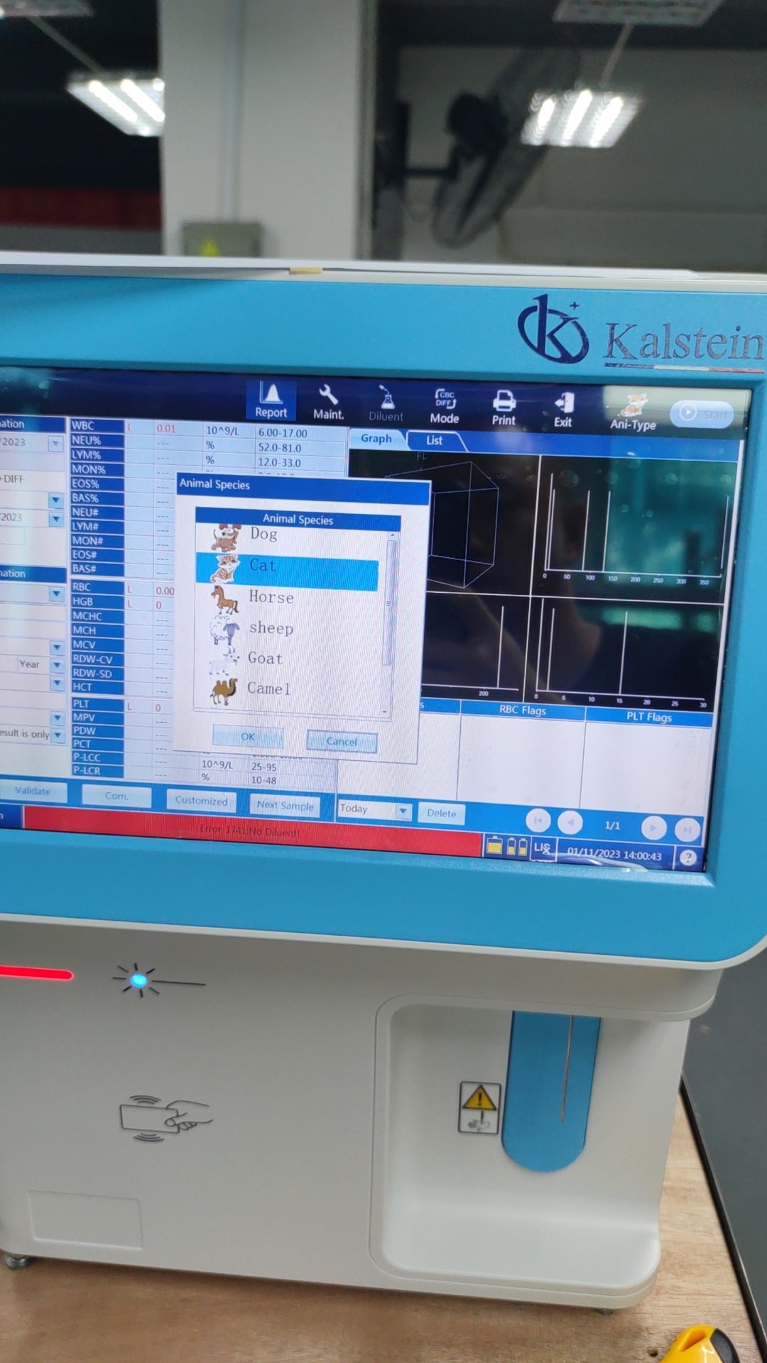 Hematology Analyzer For Veterinary YR05122-V – 3